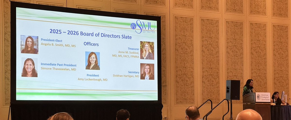 Highlight of <a href="/AmerUrological/">Amer. Urol. Assn.</a> annual meeting—raising the bar year-over-year!  

Congratulations to <a href="/SWIUorg/">SWIU</a> leadership on packing a huge(r) room &amp; showing us all the way forward
#AUA25