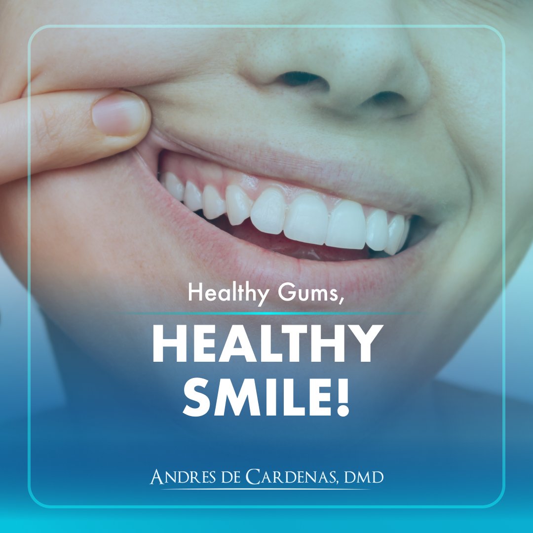 drdecardenas's tweet photo. Did you know that gum disease can lead to serious oral health issues if left untreated?

Here’s how to keep your gums healthy 
✅ Brush twice a day with toothpaste
✅ Floss daily 
✅ Visit your dentist regularly for cleanings 
✅ Avoid smoking and eat a balanced diet https://t.co/PqReFv0YRy