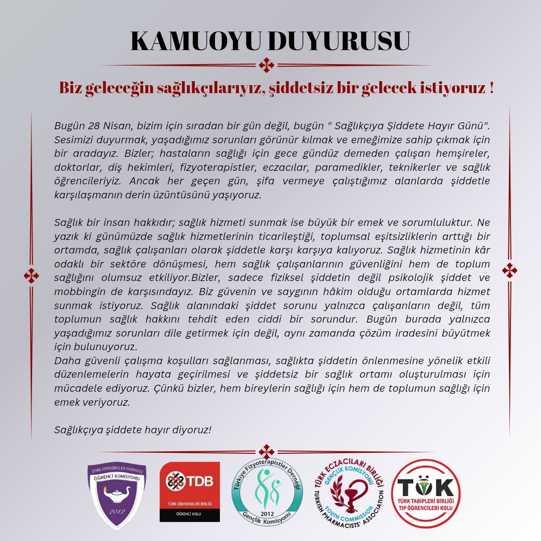 THD Öğrenci Komisyonu tweet media