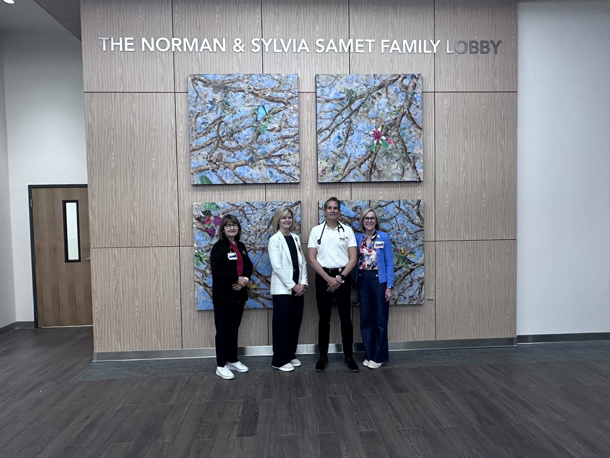 It’s a new beginning at Cone Heart and Vascular Center with the the opening of the Stephen D Bell Family building.  First patients today