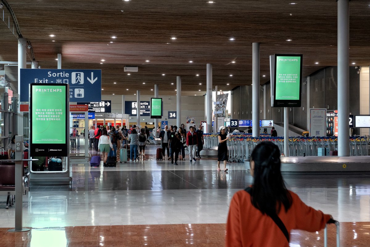 JCDecaux France (@jcdecaux_france) on Twitter photo Extime JCDecaux Airport et Displayce démontrent l’efficacité d’Airport Live Triggering pour des campagnes DOOH contextualisées en aéroport jcdecaux.fr/communiques-de… Extime JCDecaux Airport et Displayce démontrent l’efficacité d’Airport Live Triggering pour des campagnes DOOH contextualisées en aéroport jcdecaux.fr/communiques-de…