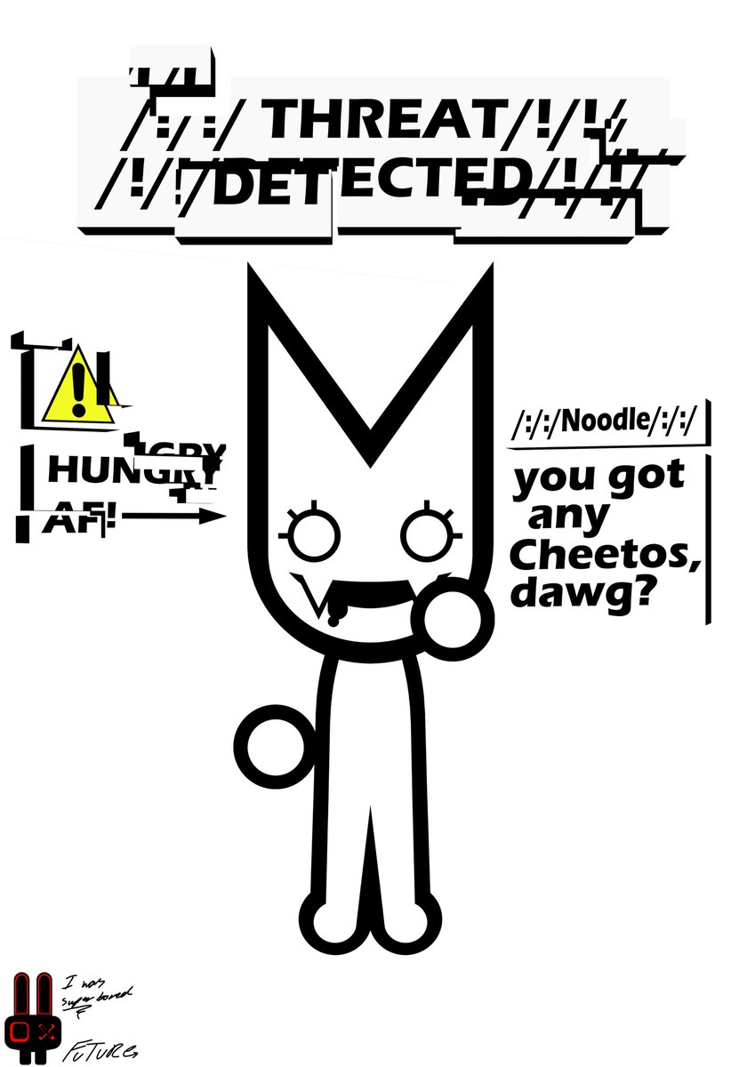 imfuture3D's tweet image. Introducing Noodle, a gormless little turd that eats literally anything.
#digitalartwork #Krita #art