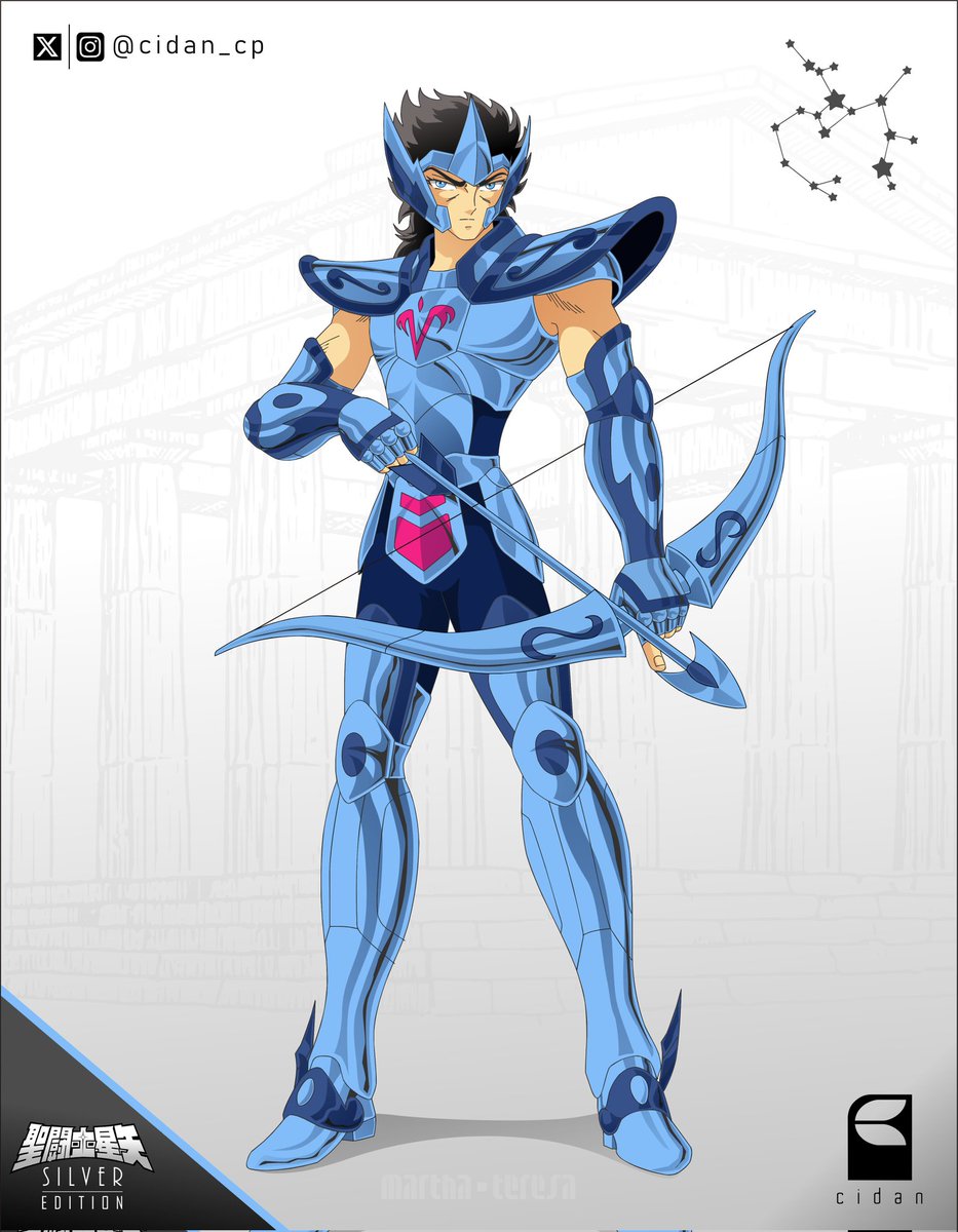 Cidan_cp's tweet photo. Gestalt de Sagitario plata.
#saintseiya https://t.co/V7TVaWKzR8