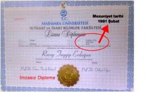 🔴 Erdoğan’ın üniversite diplomasının olmadığı Yargıtay tarafından onandı.‼️

Erdoğan'ın,üniversite diploması olmadığını dellillerle ispat ettiği Diplomasız kitabı için Ergün Poyraz'a açtığı davada Yargıtay, hiçbir cezai hüküm verilemeyeceğine oy birliği ile karar verdi.