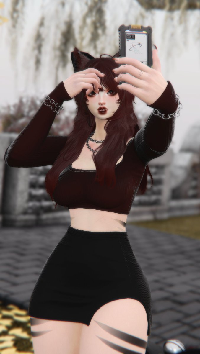 renrenffxiv's tweet photo. i thought i posted this already but i guess i forgot to hit post 😅 either way shes so cute and silly 🥹 https://t.co/cA9fyOQFzI