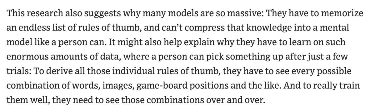 Keyon Vafa (@keyonv) on Twitter photo Excited to see our work on world models covered in the <a href="/WSJ/">The Wall Street Journal</a>! Thank you <a href="/mims/">Christopher Mims ๐ค</a> for highlighting these topics Excited to see our work on world models covered in the <a href="/WSJ/">The Wall Street Journal</a>! Thank you <a href="/mims/">Christopher Mims ๐ค</a> for highlighting these topics
