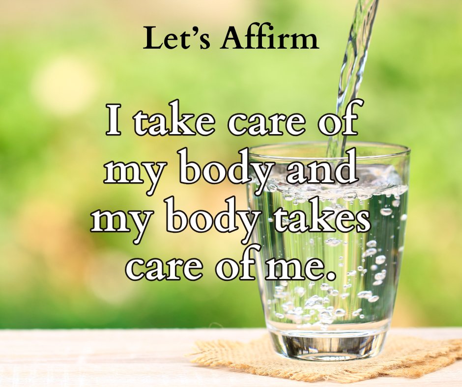 Your body is the vessel that allows everything else you hope to accomplish in this life. This #affirmation keeps you taking care of that vessel on top of your daily agenda.