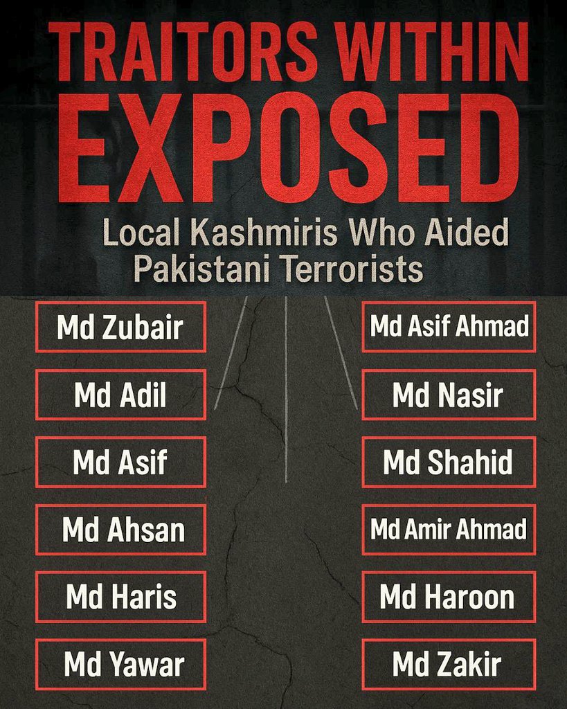 <a href="/epanchjanya/">Panchjanya</a> रोपवे वाले मुसलमान ने यह देखा कि हमला हो गया है, ओला उबर बोलते हुए टूरिस्ट को आगे भेज दिया।

अब तक १५ स्थानिक मुसलमान आतंकियों की मदद के आरोप में पकड़े गए हैं 

इन सूअरों को तब अक्ल आएगी, जब
#boycott_kashmir_tourism होगा,
#IndianArmy #पहलगाम #Pahalgam #PahalgamTerroristAttack