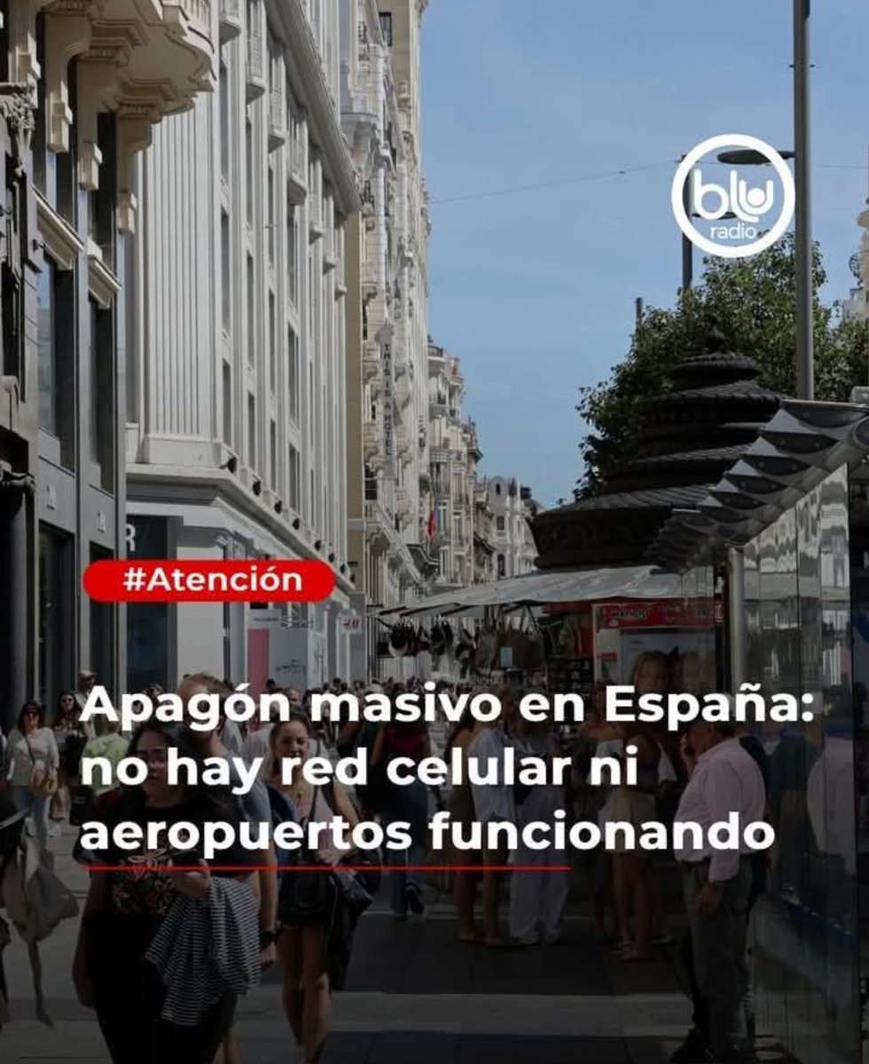 Histórico #apagon en #España 😮