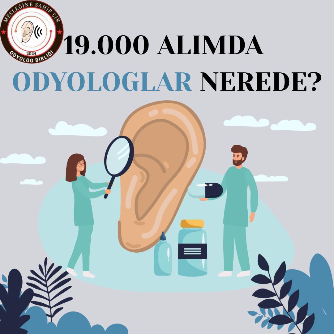 Odyologlara verilen sayı 15-20 mi gerçekten? Kamudaki toplam Odyolog sayısı 440. Bir odyoloğa 193bin hasta düşüyor. İş yoğunluğumuzu görmüyor musunuz? <a href="/saglikbakanligi/">T.C. Sağlık Bakanlığı</a> <a href="/drmemisoglu/">Prof. Dr. Kemal Memişoğlu</a> #SağlıktaLisansaAdilKadro