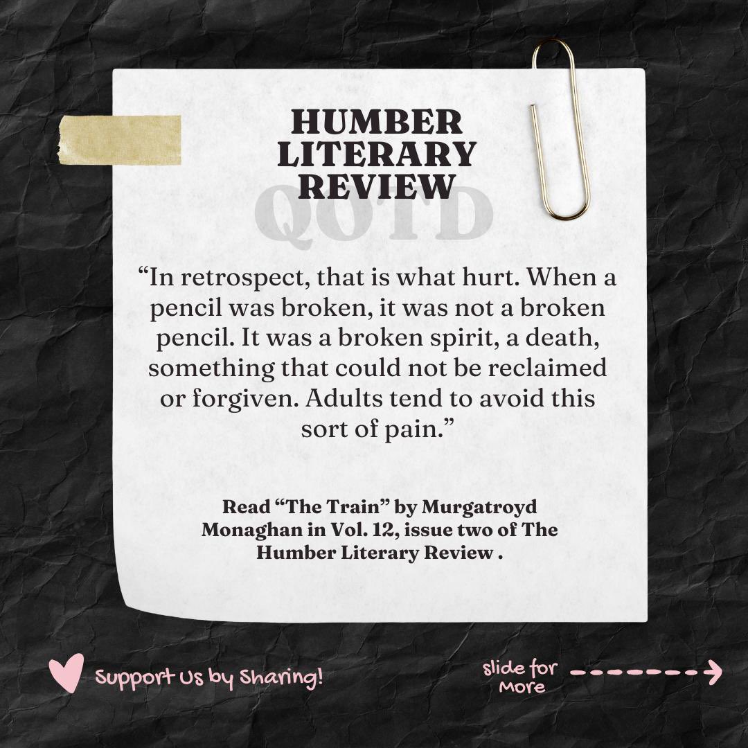 Humber Lit Review tweet media