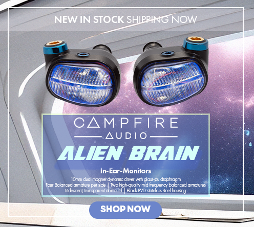 Audio46NYC's tweet photo. Don't Miss out on @CampfireAudio  Alien Brain Available to Shop Now!
Click Here: https://t.co/srNlsUdHE3 https://t.co/AgtYslxNrR