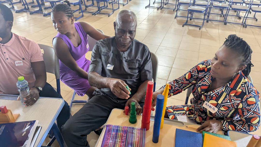 AmoProgramme's tweet photo. Teaching session at the Eastern region as part of AMO Programme's 30th anniversary 
#playinggivesexperience
#woodenmaterials https://t.co/IurAgHTabJ
