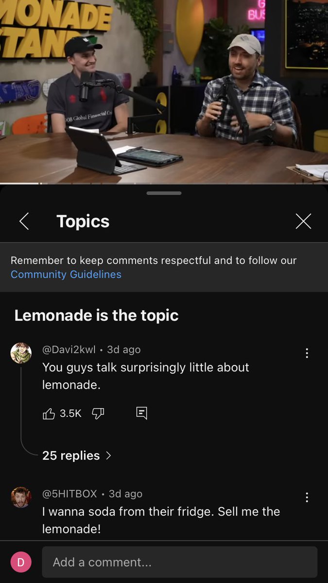YouTube's AI got it down <a href="/LemonadeCast/">Lemonade Stand</a>