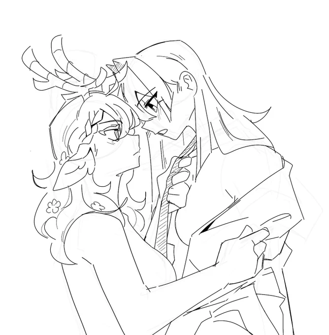 impatient kirinn~ 

#kronfau sketch c0mm 