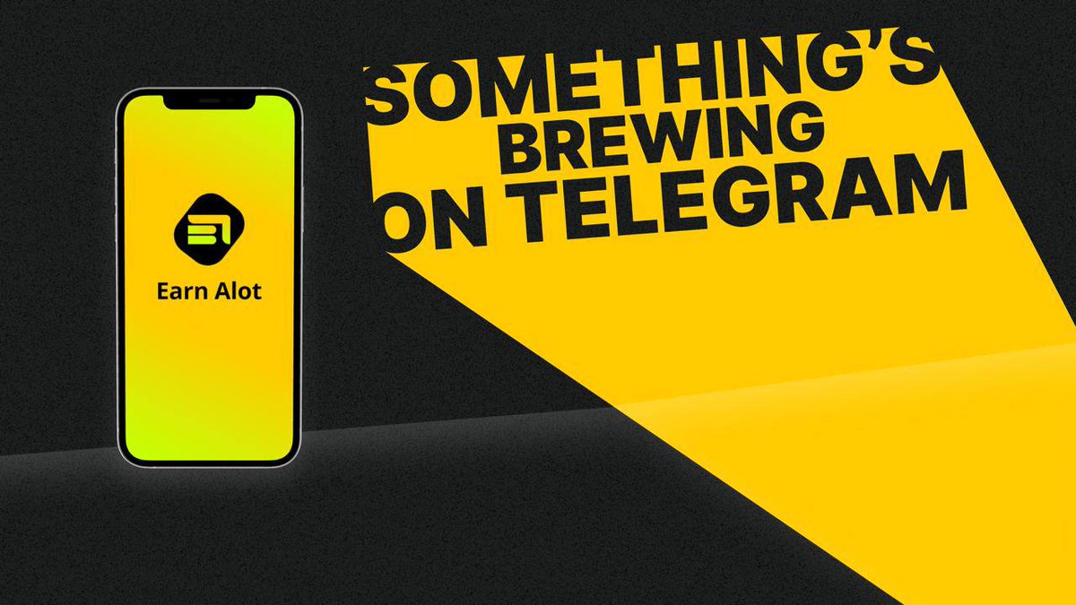 Earnalot888's tweet image. Something’s brewing on Telegram…
It’s fast
It’s fun
And it’s built to flip the script on how you earn
StayTuned.