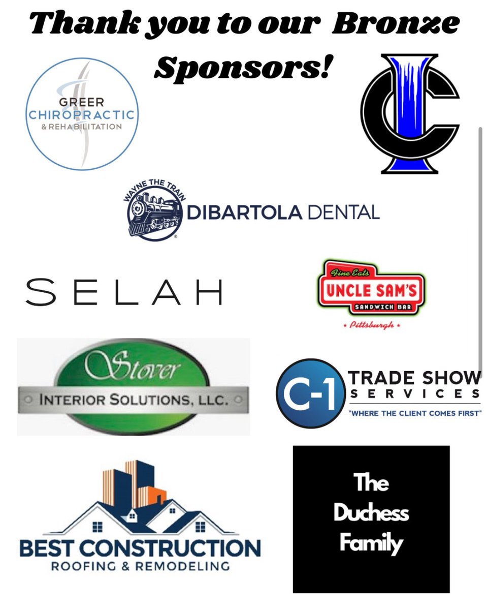 Thank you to our Bronze Sponsors!