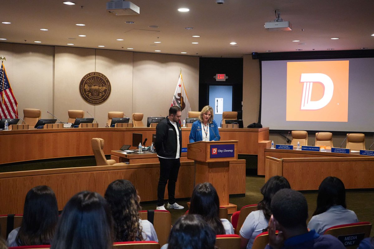 Student Government Day brought together student leaders from Downey, Warren, and Columbus High Schools for a day of learning and civic engagement at City Hall.

#CityofDowney #DowneyCA
