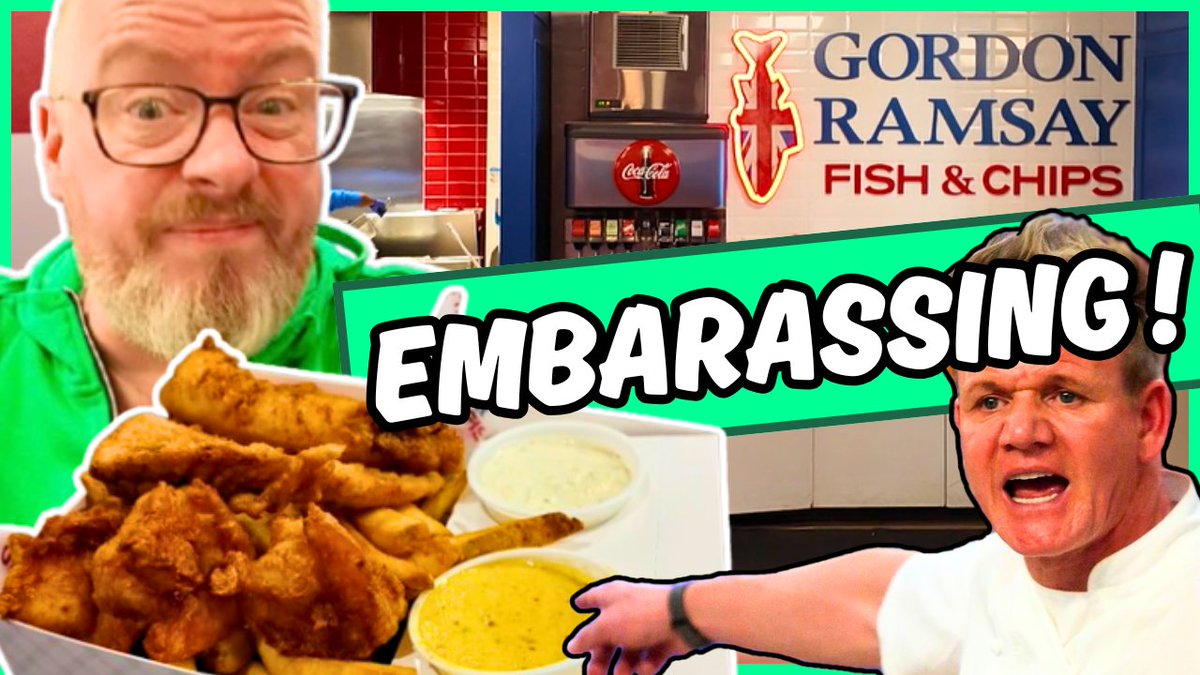 I'm still in New York, and today I visit Gordon Ramsay's only NYC location.

It's Gordon Ramsay Fish &amp; Chips - near to Times Square, and claiming to sell British fish &amp; chips.

But what I find leaves me asking "Is this Gordon Ramsay's Worst Restaurant?"

youtu.be/mlZMsxIyy4A