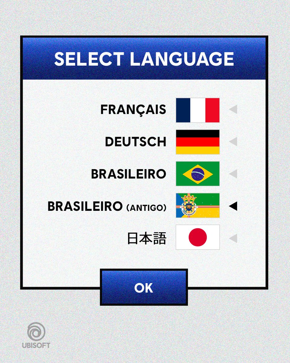 UbisoftBrasil's tweet image. Nossos próximos jogos virão assim #HumorPiadas