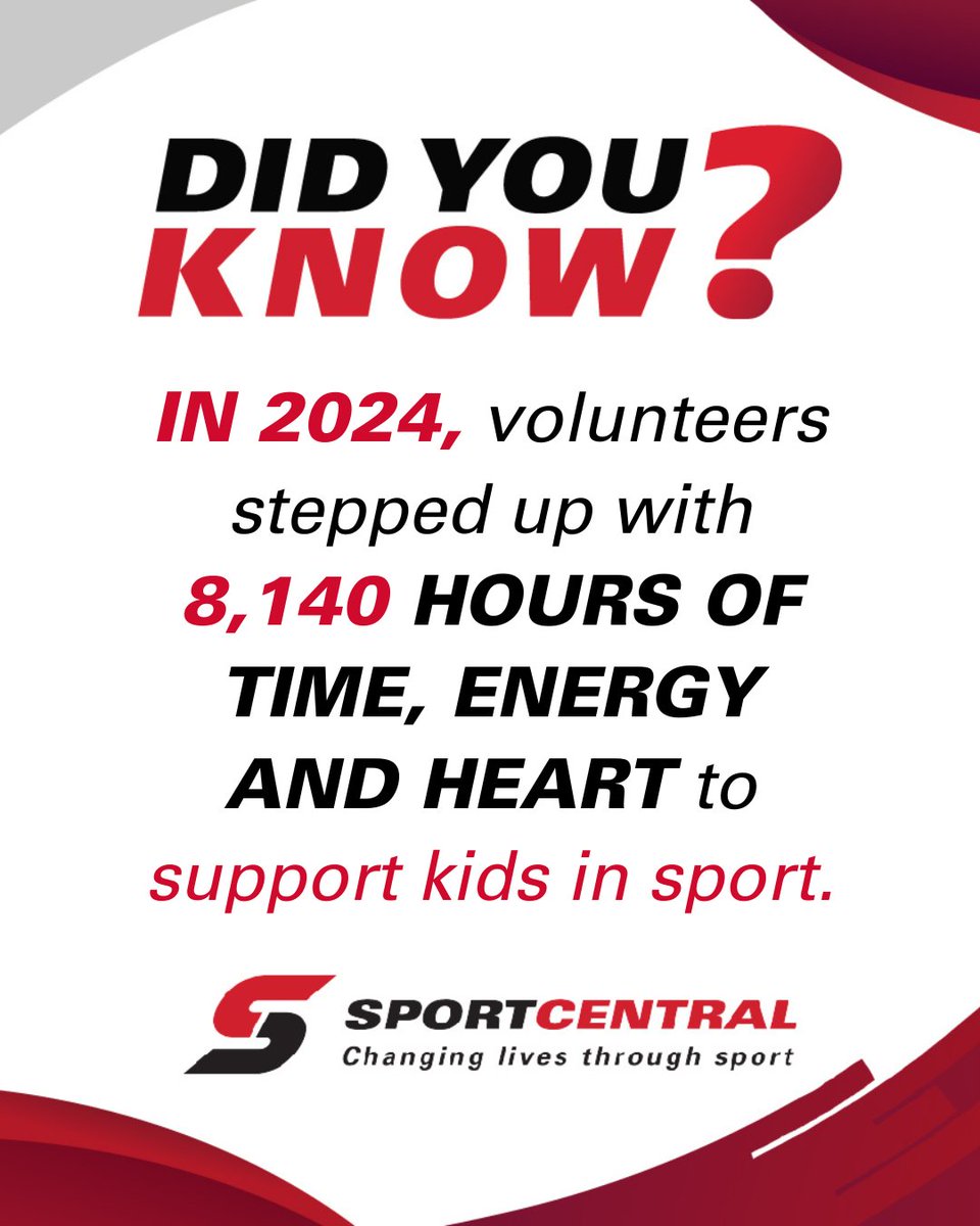 👏 POWERED BY VOLUNTEERS! This #VolunteerWeek, we celebrate our 89 volunteers (and growing) who dedicated 8,140 hours in 2024 to give every kid a chance to play. Thank you for making a difference! 🙌 

#ThankYouVolunteers #ChangingLivesThroughSport