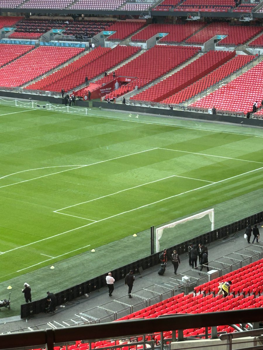 The ground staff moved the goals after the game last night. I still think we would hit the woodwork #NFFC