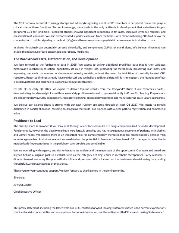 Punit Dhillon (@punitdhillon) on Twitter photo $SKYE Clear strategy. Strong execution. Well-funded. Read our latest shareholder letter for a full update on <a href="/skyebioscience/">Skye Bioscience</a> ’s progress and path forward as we build a leading metabolic health company.
// bit.ly/4d26OHx $SKYE Clear strategy. Strong execution. Well-funded. Read our latest shareholder letter for a full update on <a href="/skyebioscience/">Skye Bioscience</a> ’s progress and path forward as we build a leading metabolic health company.
// bit.ly/4d26OHx