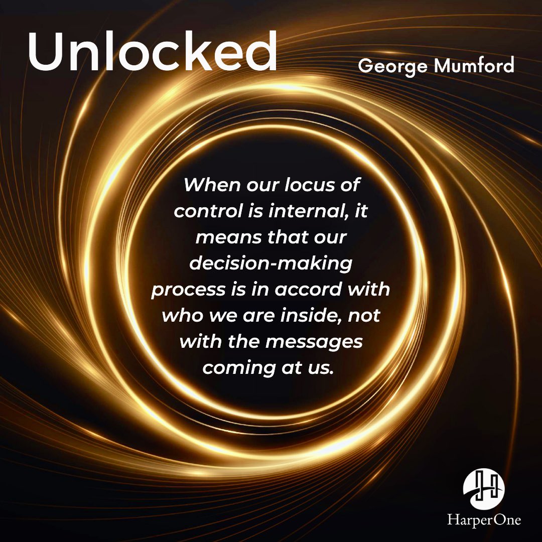 In Unlocked, I wrote about the concept of “locus of control”, specifically in the context of my work with youth. But it applies to each of us. Is your LOC internal or external? More: instagram.com/p/DI_16L3TQEv/…