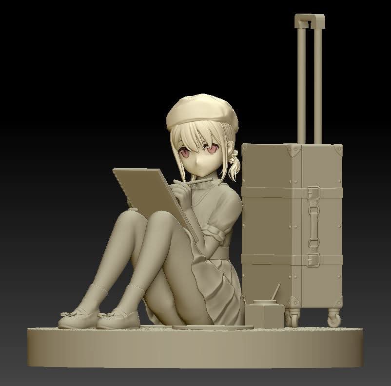 しずくちゃん絵を描いて
<a href="/kantoku_5th/">カントク　1日目 東ア-47a</a> 先生のイラストとても好きので、しずくちゃんのフィギュアを作りたいと思っています。

<a href="/Luminara218251/">Luminara</a> さんから3Dモデルを頼んでいました