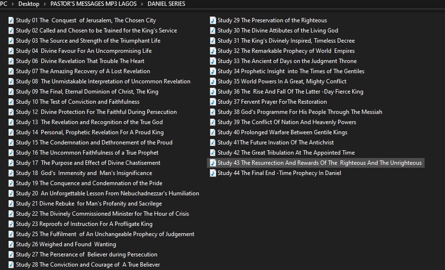 Line upon Line, Precept on Precept. 

You go too learn, be edified, and grow significantly every Monday.

No time for stories. 

God bless Pastor W.F Kumuyi, Amen.