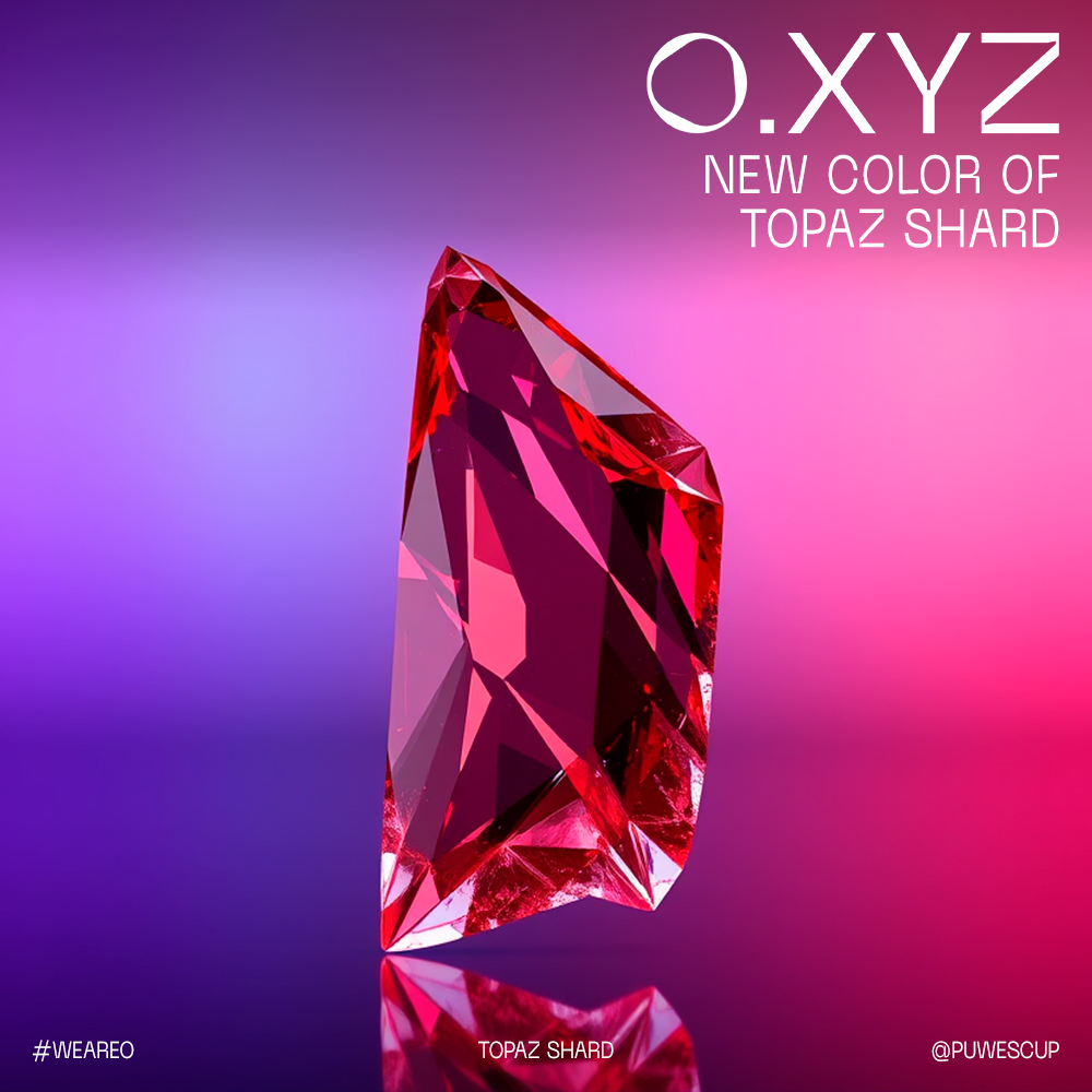 puwescup's tweet photo. THE COLOR OF THE TOPAZ SHARD HAS FINALLY BEEN CHANGED!

Working together with @flo_mks and @ai__archy and @amanda_oxyz, the color of the topaz shard was changed. A red (ruby) color was chosen, which will definitely make every topaz owner stand out from the crowd!

@o_fndn https://t.co/9L4kHVbmZS