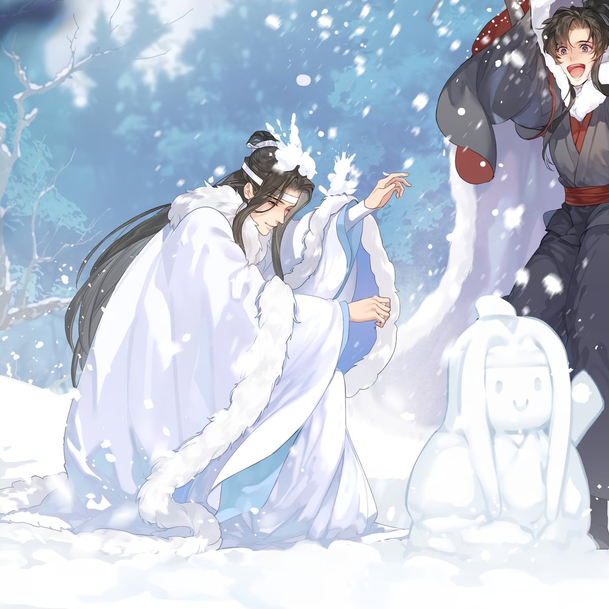 hourly lan wangji! 🐰 (@lwjgallery) on Twitter photo 