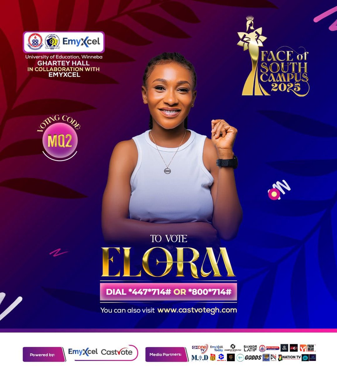 *The moment we've all been waiting for is here! Voting is officially OPEN for our  face of South pageantry! Show your support and vote for your favorite contestant, every vote brings them closer to the crown #VoteNow #faceofsouth25 #CrownTheQueen*