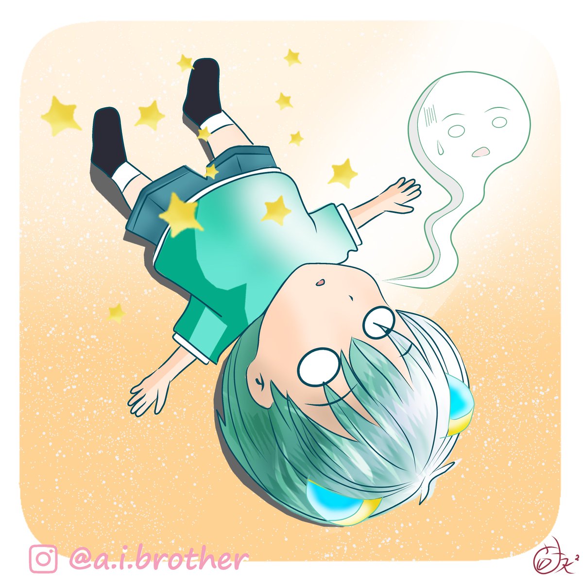 Cosmos &amp; Meteo
ラインスタンプ作成中♬

Line スタンプ 3:
バタンキュー💤  (Meteo)

#ラインスタンプ作成中