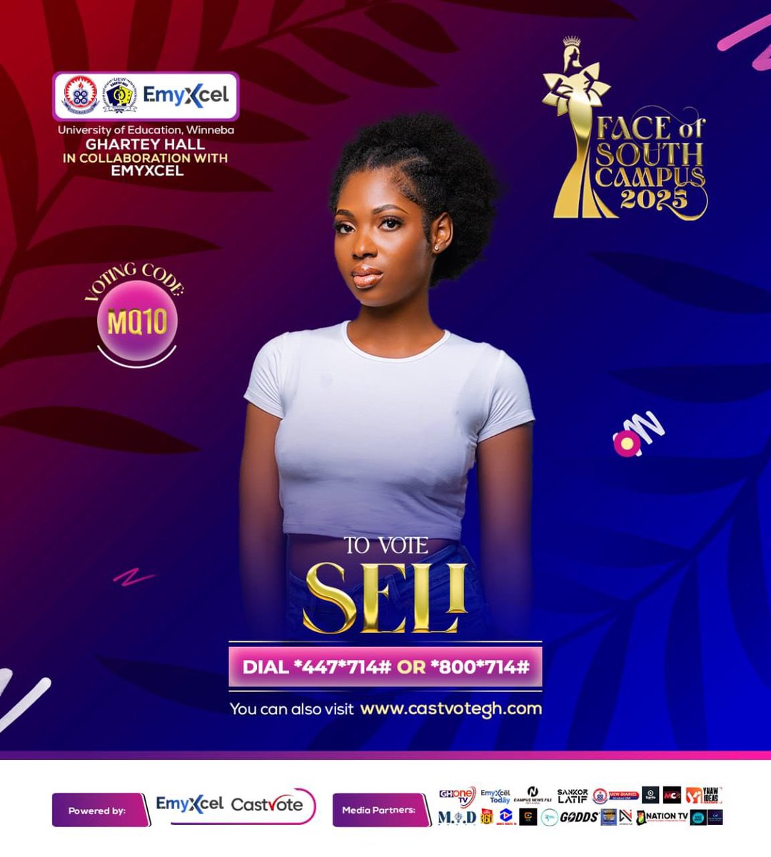 *The moment we've all been waiting for is here! Voting is officially OPEN for our  face of South pageantry! Show your support and vote for your favorite contestant, every vote brings them closer to the crown #VoteNow #faceofsouth25 #CrownTheQueen*