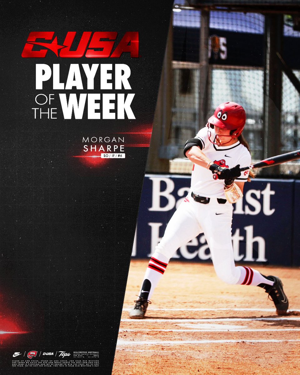 Good performance warrants great rewards. 

Congratulations to Morgan and Erica for earning CUSA Player and Pitcher of the Week!

#GoTops | #tcb