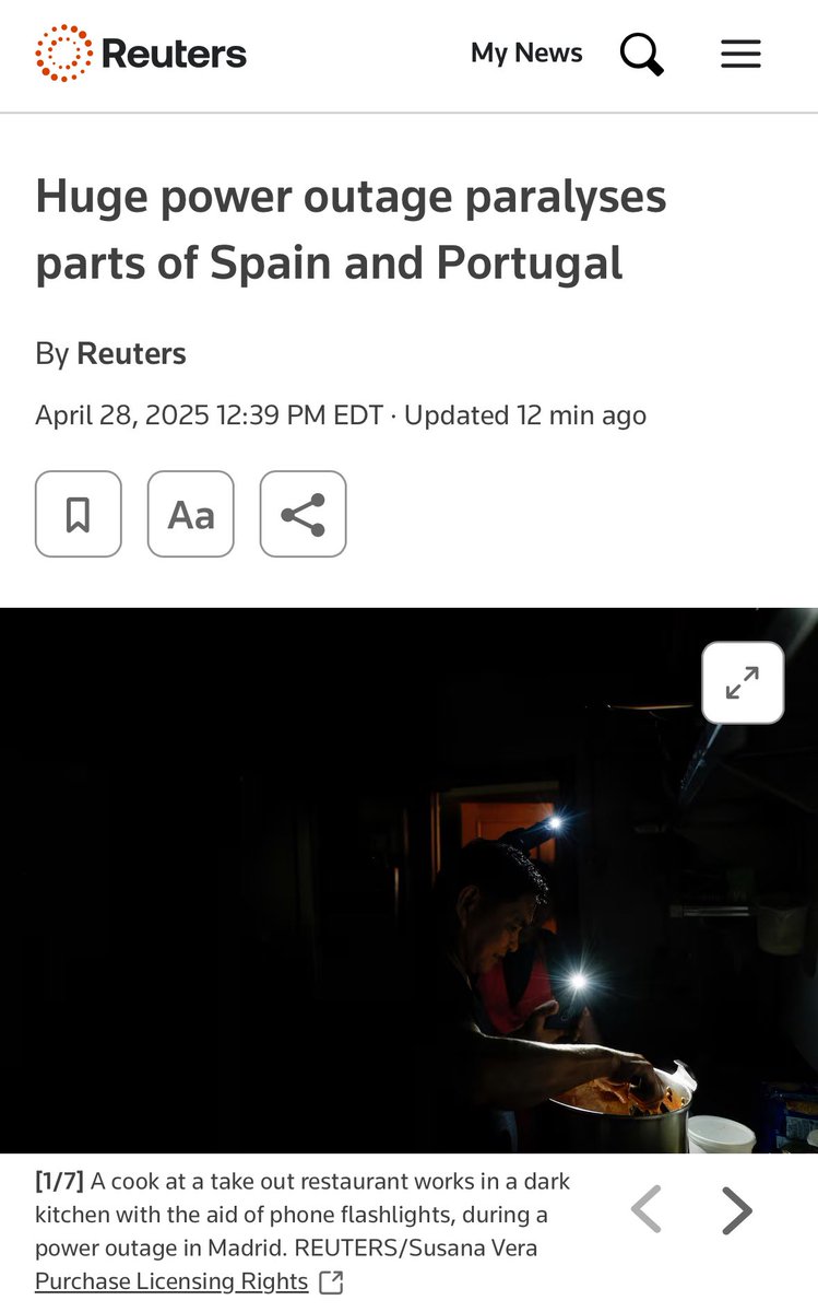 Spain and Portugal just found out the fragility of the centralized power grid the hard way

A decentralized network of homes producing and storing energy is the way forward
