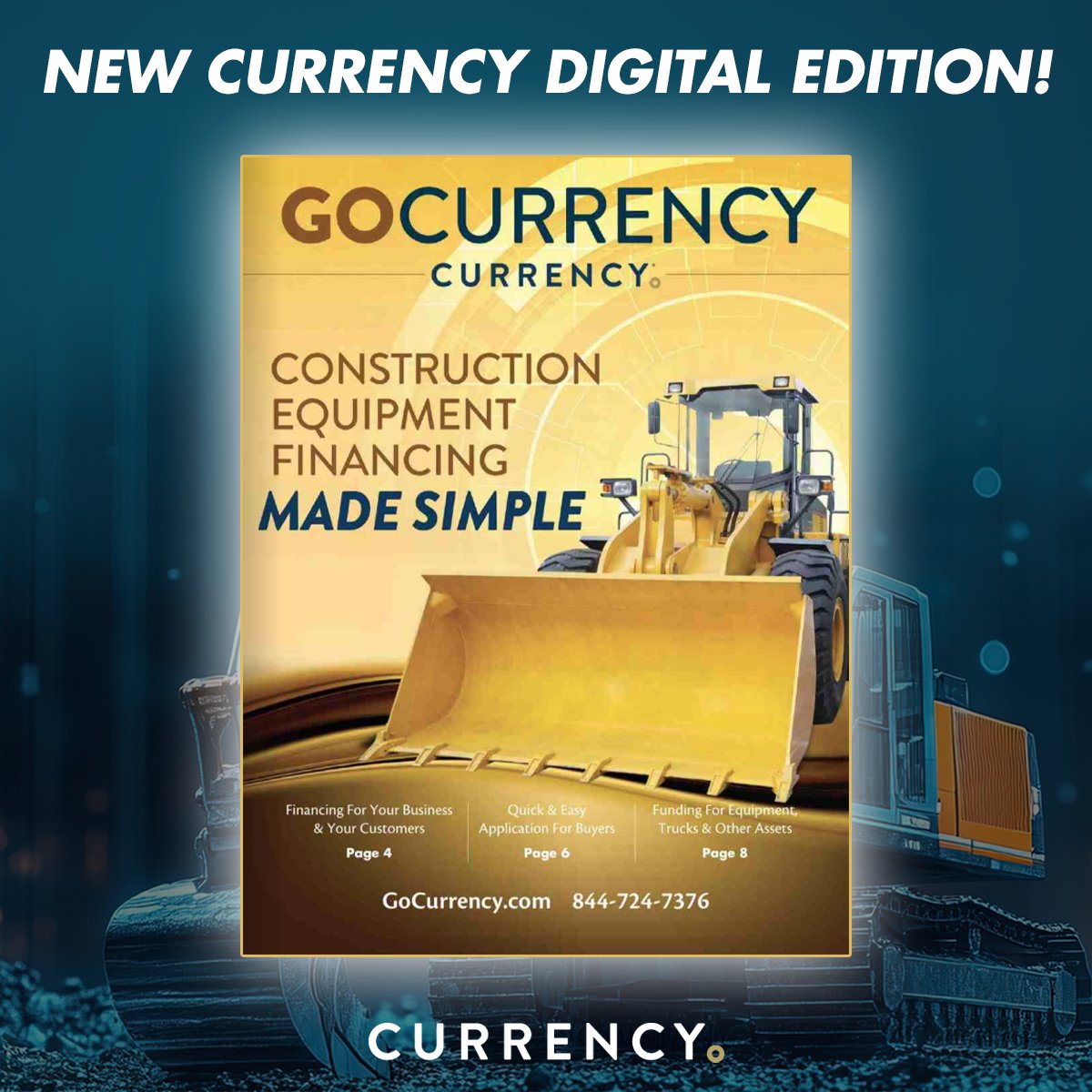 Currency makes construction equipment financing simple! Read more: gocurrency.com/digitaledition…

Ready to apply? gocurrency.com/finance/constr… 

#GoCurrency #EquipmentFinancing