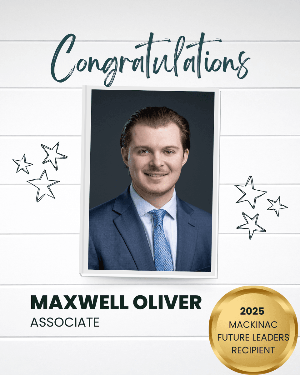kelleycawthorne's tweet photo. 🎉 Congrats to KC’s own Max Oliver on being selected for the 2025 Mackinac Future Leaders program! Your drive for innovation and impact truly stands out.
#Mackinac2025 #FutureLeaders #KCTeam https://t.co/oTEk7NjnoD