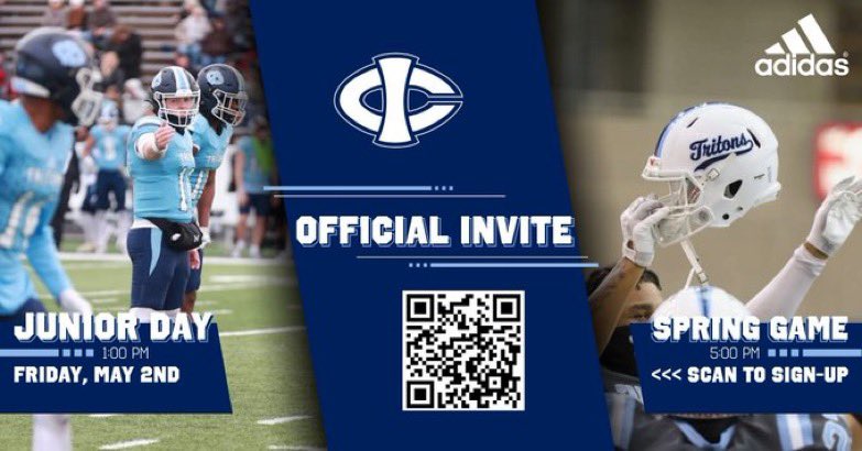 Thank you <a href="/BDonovan07/">Bailey Donovan</a> for the Junior Day invite! <a href="/TritonNation/">Iowa Central Football</a>