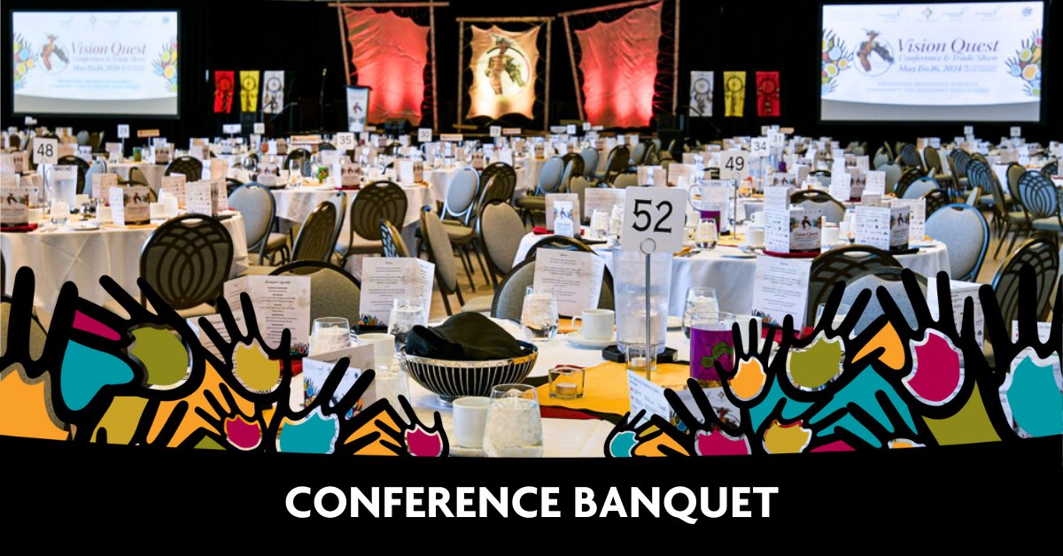 Join us for inspiring keynote presentations: Katarina Ziervogel (May 14) &amp; Ashley Callingbull (May 15)! Plus Banquet entertainment with Norman Chief Memorial Dancers, Notorious Cree, Ila Barker, &amp; Paul Rabliauskas!

Tickets available at - vqconference.com/conference/del…