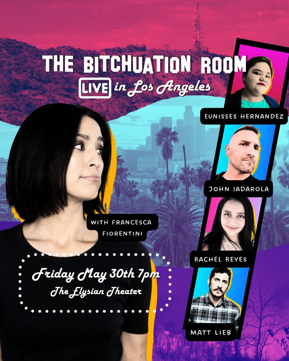 Francesca Fiorentini - is on Bluesky π (@franifio) on Twitter photo Get excited. Friday May 30th, <a href="/BitchuationPod/">@bitchuationroom.bsky.social</a> is LIVE at The Elysian Theater to talk LA politics and our American case of authoritarianism. Featuring <a href="/johniadarola/">@johniadarola.bsky.social</a>, councilmember <a href="/EunissesH/">Eunisses Hernandez</a>, Rachel Reyes of LA Podcast, and <a href="/mattlieb/">Matt Lieb??</a>. Get excited. Friday May 30th, <a href="/BitchuationPod/">@bitchuationroom.bsky.social</a> is LIVE at The Elysian Theater to talk LA politics and our American case of authoritarianism. Featuring <a href="/johniadarola/">@johniadarola.bsky.social</a>, councilmember <a href="/EunissesH/">Eunisses Hernandez</a>, Rachel Reyes of LA Podcast, and <a href="/mattlieb/">Matt Lieb??</a>.