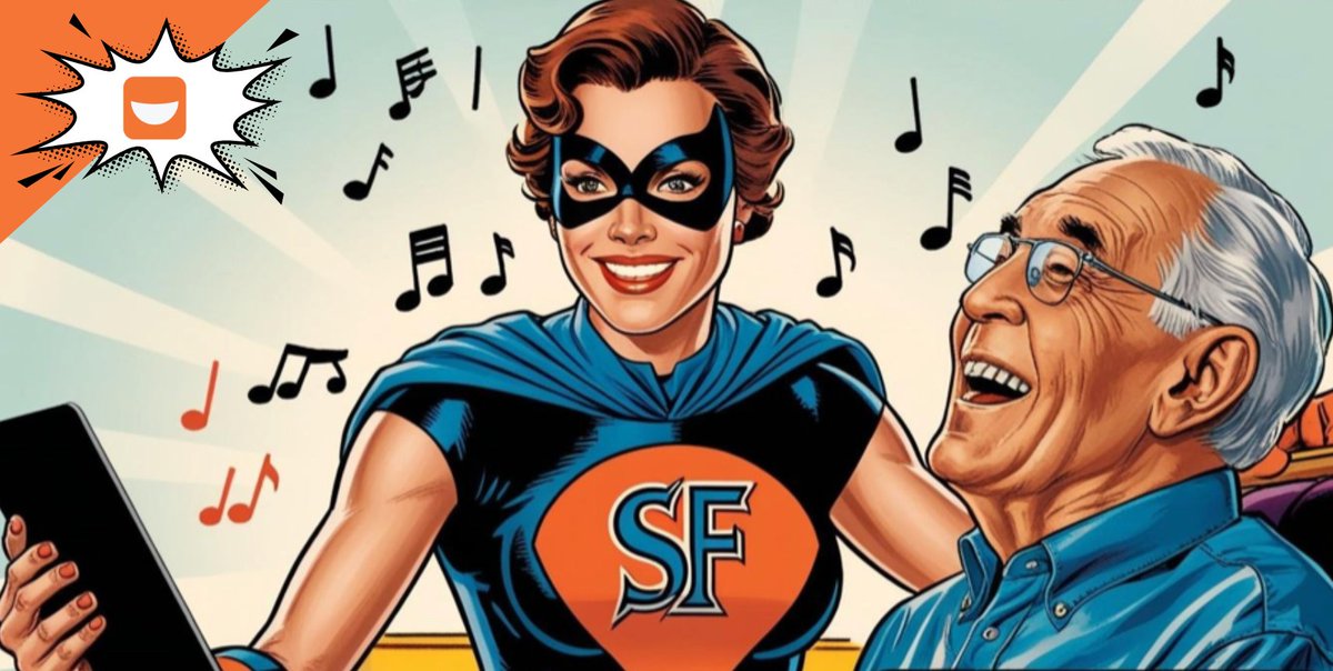 Every hero needs a superpower &amp; yours might just be a song. With SingFit PRIME for groups &amp; SingFit STUDIO for one-to-one sessions, you're helping older adults thrive, one joyful song at a time. Unleash the healing power of music at SingFit.com #SingFit #SuperheroDay