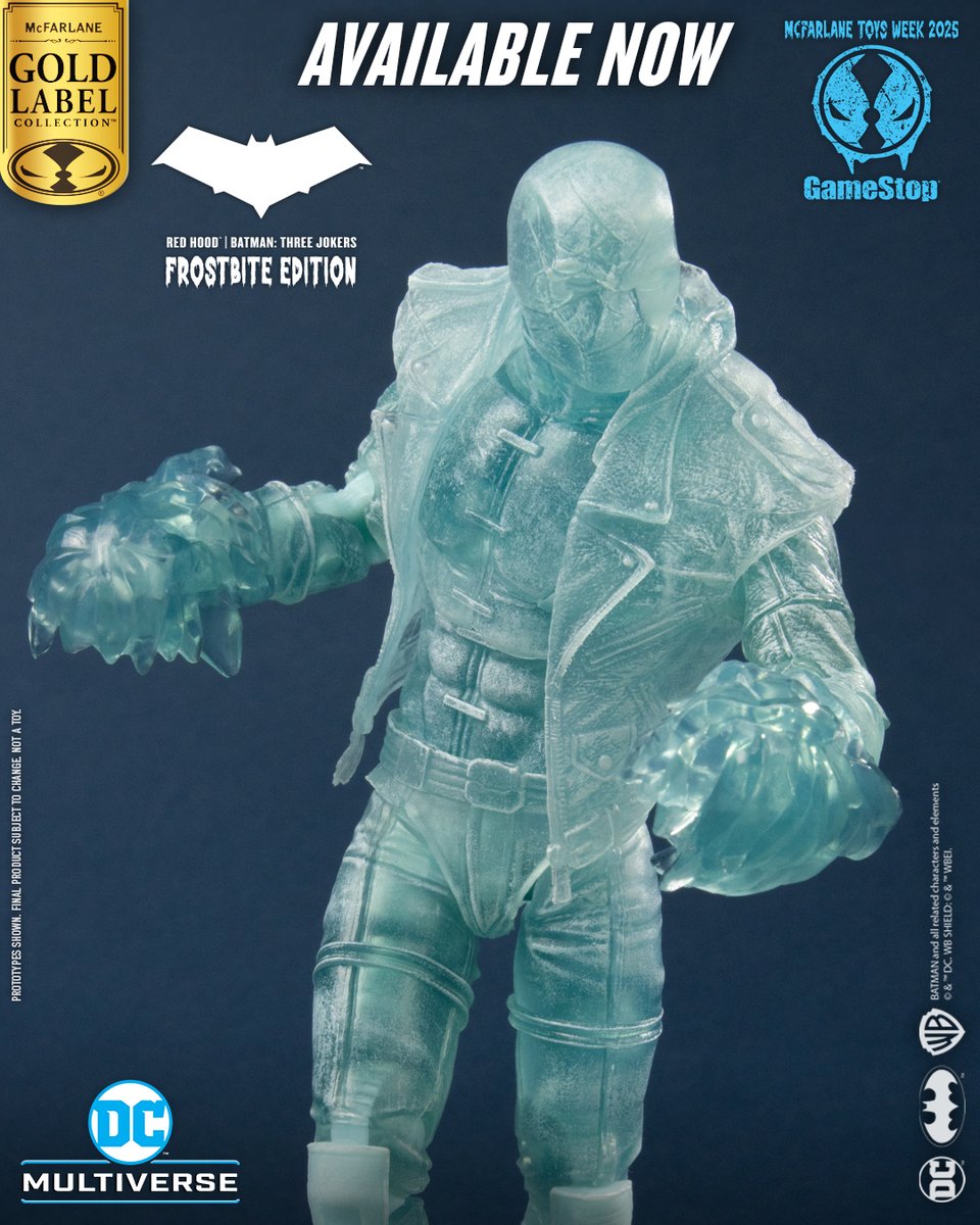 Red Hood™ (Batman: Three Jokers™) Frostbite Edition Gold Label is