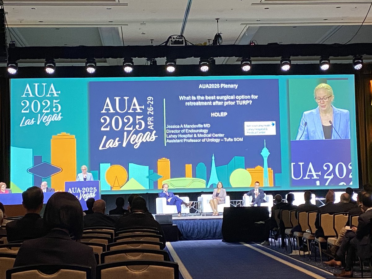 Lahey Urology (@laheyuro) on Twitter photo Dr. Jessica Mandeville presenting her argument for HoLep as the best salvage therapy after failed TURP. #AUA25 <a href="/JAMandeville/">Jessica Mandeville</a> Dr. Jessica Mandeville presenting her argument for HoLep as the best salvage therapy after failed TURP. #AUA25 <a href="/JAMandeville/">Jessica Mandeville</a>