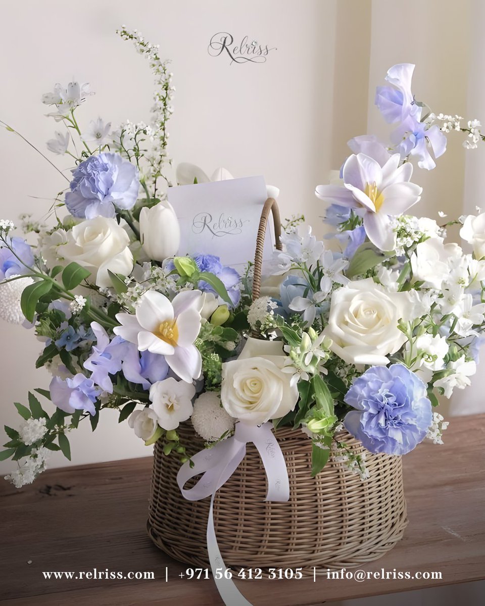 relriss_ae's tweet photo. 🤍💙 A whisper of luxury, a touch of love!
What's the first word that comes to your mind seeing this beauty? 🌷🕊️
Comment below and let's celebrate your vibe! 🎀

Order now at https://t.co/bBju1j9EyS | Same-day delivery in #dubai

🌐 https://t.co/bBju1j9EyS | 📞 +971 56 412 3105 https://t.co/iSZwyHA5Q5