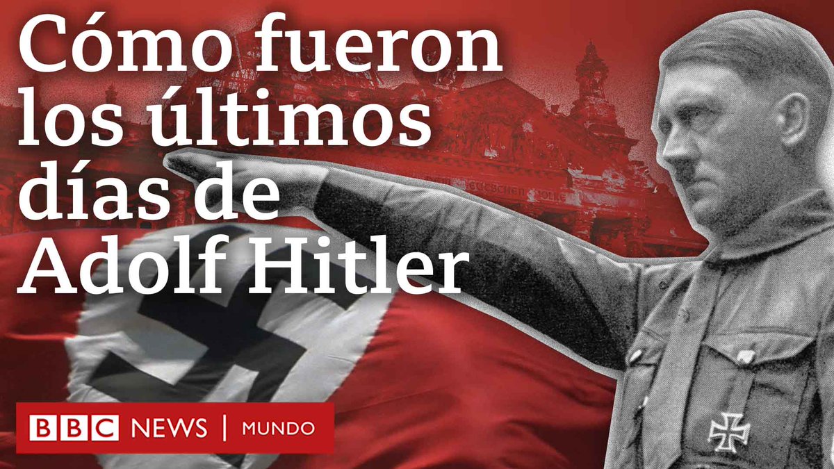 BBC News Mundo (@bbcmundo) on Twitter photo El anuncio de la muerte de Hitler también dio comienzo a la carrera para encontrar su cuerpo y revelar cómo había muerto. En este video <a href="/aglatourrette/">Agustina Latourrette</a> te cuenta cómo vivió la antesala de su derrota. bbc.in/42QzdMa El anuncio de la muerte de Hitler también dio comienzo a la carrera para encontrar su cuerpo y revelar cómo había muerto. En este video <a href="/aglatourrette/">Agustina Latourrette</a> te cuenta cómo vivió la antesala de su derrota. bbc.in/42QzdMa