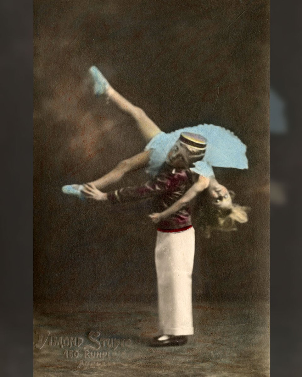 State Library of South Australia (@slsa) on Twitter photo Dancing through life, swaying and sweeping…
Circa 1930 at Dimond Studio, 150 Rundle St, young acrobat Ron Hubbard lifts a little dancer during a lively routine. SLSA: B 52890
#InternationalDanceDay #libraries #archives #slsa #StateLibrarySA #research
slsa.sa.gov.au Dancing through life, swaying and sweeping…
Circa 1930 at Dimond Studio, 150 Rundle St, young acrobat Ron Hubbard lifts a little dancer during a lively routine. SLSA: B 52890
#InternationalDanceDay #libraries #archives #slsa #StateLibrarySA #research
slsa.sa.gov.au