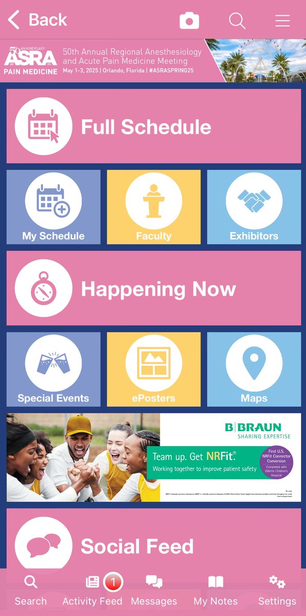 Melissa Byrne DO MPH FASA (@dr_melissabyrne) on Twitter photo โผ๏ธ๐จBe sure to check your ๐ง Junk Email folder for your personalized access code for the #ASRA50 #ASRASpring25 meeting app!
๐๏ธ Schedule of events
๐ฉโ๐ซ Scientific and Educational Posters
๐ Ready access to SoMe feeds
<a href="/ASRA_Society/">ASRA Pain Medicine</a> <a href="/Ropivacaine/">Dr. Vishal Uppal MBBS, FRCA ๐จ๐ฆ๐ฎ๐ณ๐ด๓ ง๓ ข๓ ณ๓ ฃ๓ ด๓ ฟ</a> โผ๏ธ๐จBe sure to check your ๐ง Junk Email folder for your personalized access code for the #ASRA50 #ASRASpring25 meeting app!
๐๏ธ Schedule of events
๐ฉโ๐ซ Scientific and Educational Posters
๐ Ready access to SoMe feeds
<a href="/ASRA_Society/">ASRA Pain Medicine</a> <a href="/Ropivacaine/">Dr. Vishal Uppal MBBS, FRCA ๐จ๐ฆ๐ฎ๐ณ๐ด๓ ง๓ ข๓ ณ๓ ฃ๓ ด๓ ฟ</a>