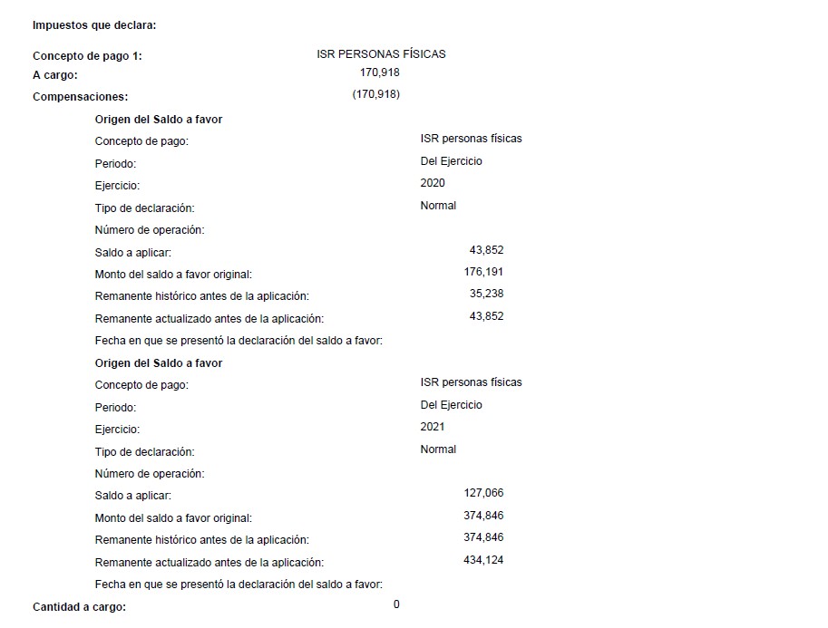 conta_tip's tweet image. No siempre es conveniente solicitar el saldo a favor en devolución, este cliente opto en 2020 y 2021 por compensar, la inflación juega a su favor, ademas si hubiera solicitado devolución, le habrían realizado una &quot;auditoria express&quot;

#contatip
#devolucionSAT